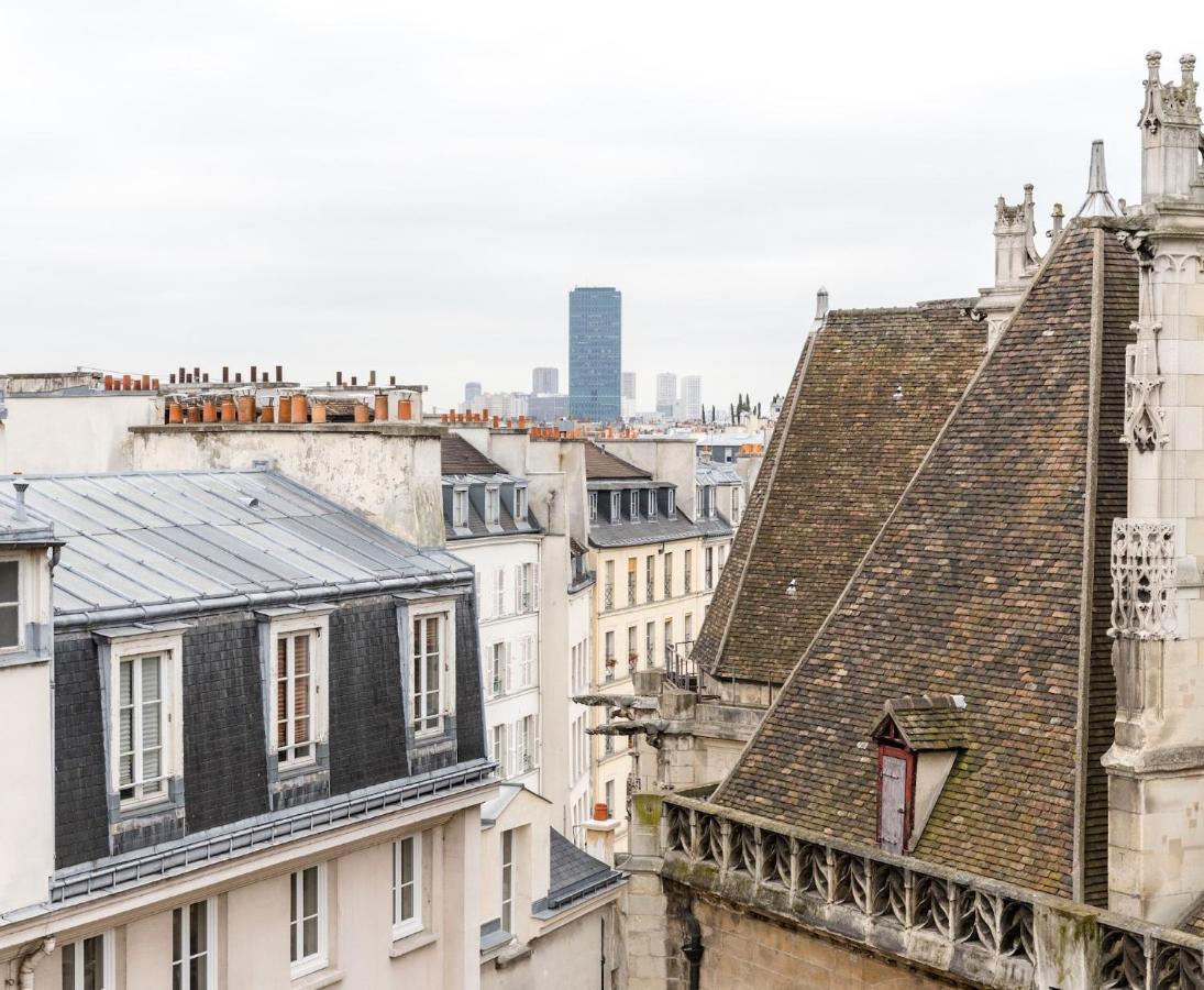 Hotel De Ville - Marais City Apartment Paris Exterior foto